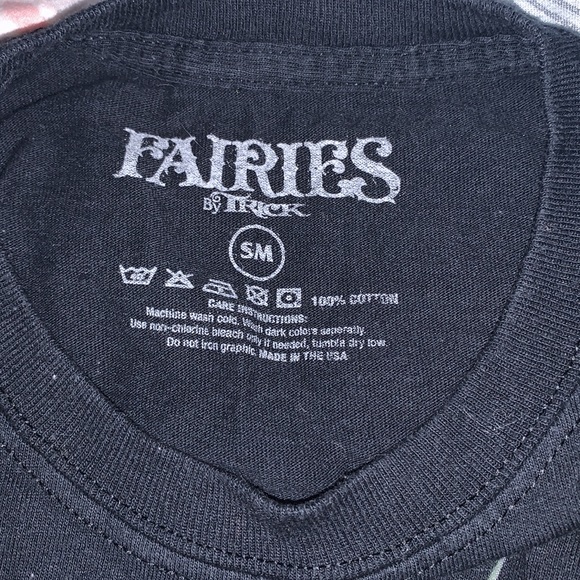 Y2K graphic tee fairy art grunge - Picture 3 of 3